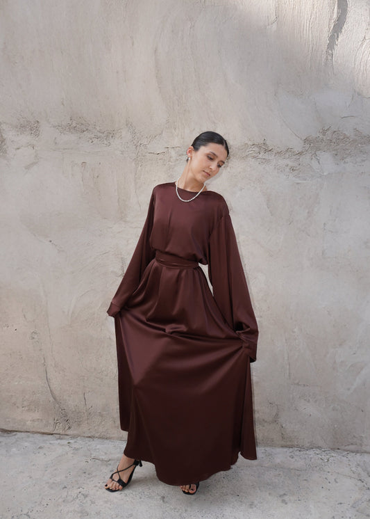 Amina Kaftan - Silky Brown