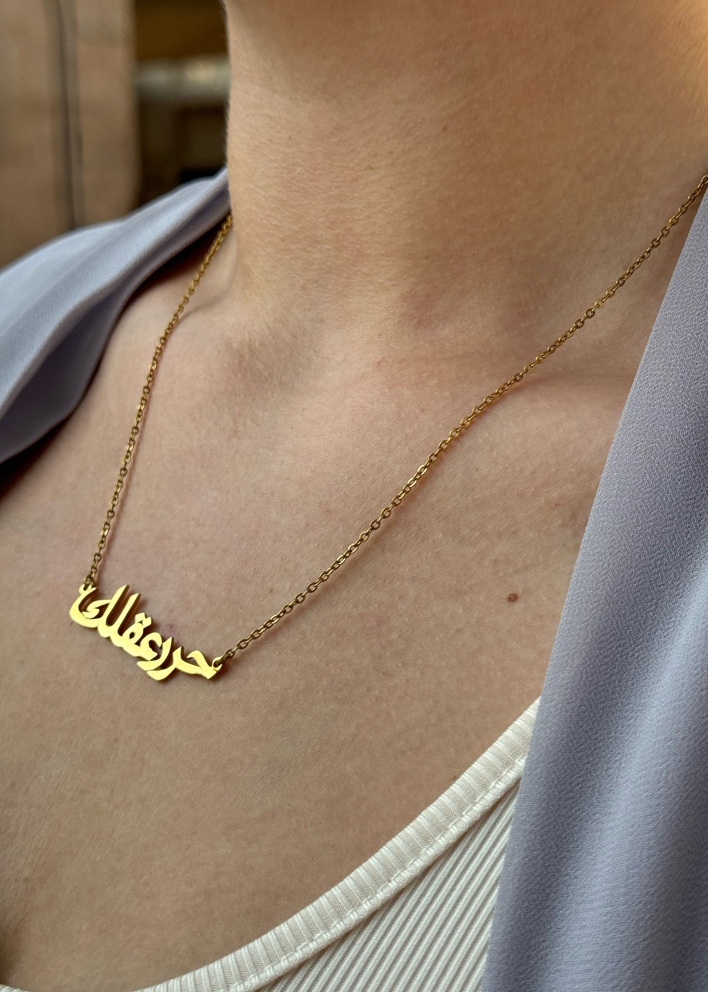 Customized Silver/ 18k Gold plated Necklace